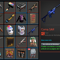 RUST + 4699 HOURS ☑️ 95 RUST SKINS ⭐RUSO AK + TWITCH RIVALS SKINS + RUSTORIA AK⭐Male Character⭐ Full access ☑️ 2